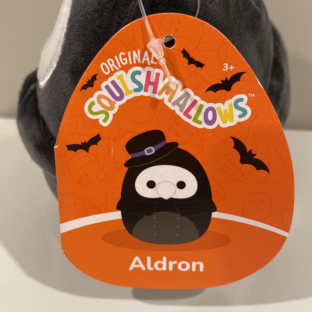 Squishmallow Aldron the Plauge Doctor Halloween 2022 4” NWT - Picture 3 of 4